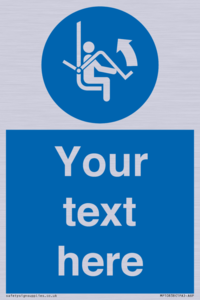 Custom Mandatory: Open safety bar of chairlift